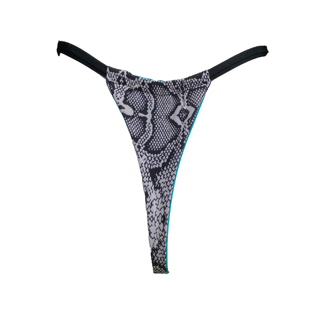 Blue Python Bikini