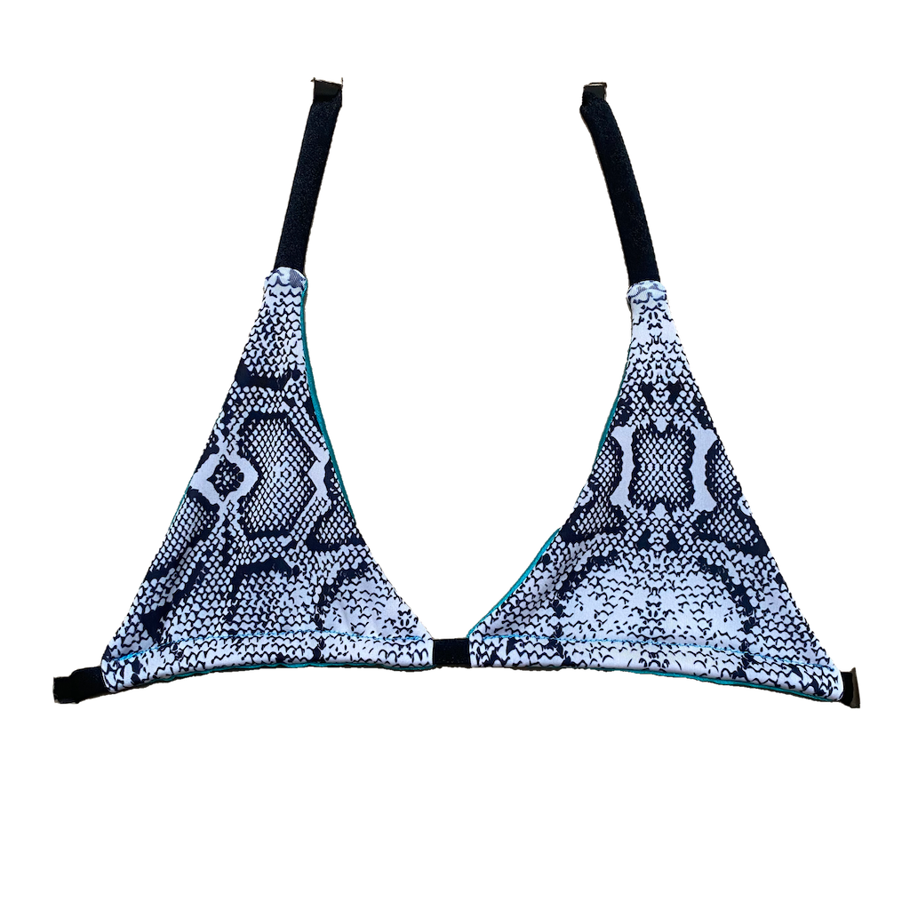 Blue Python Bikini