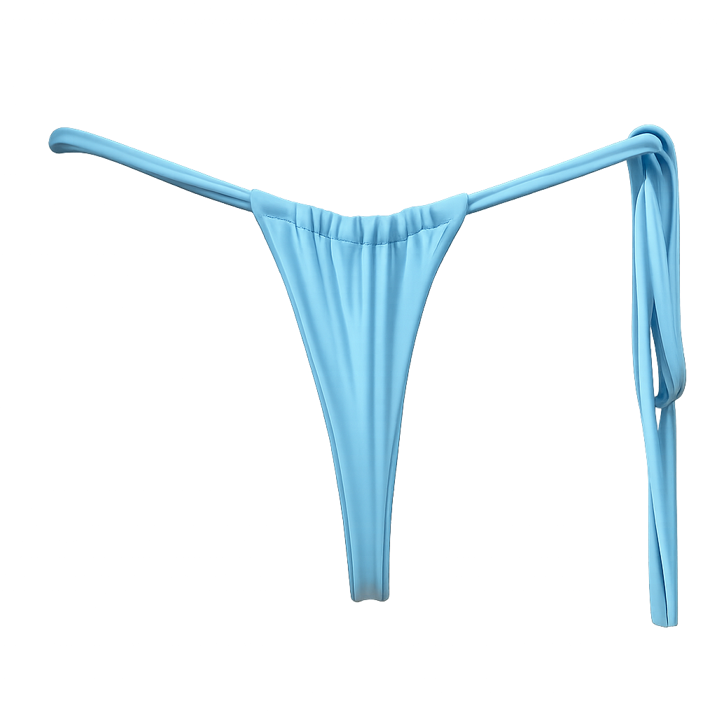Tanga Lounge Silver Blue