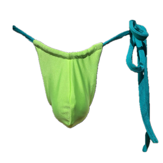 Tanga Lounge Azul-Neon