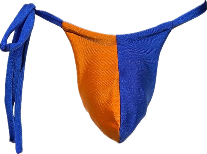 Tanga Lounge Azul-Naranja