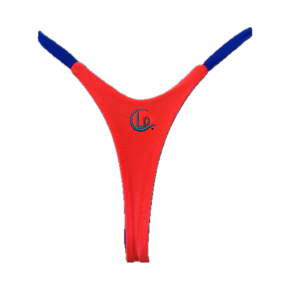 Tanga V-Sling Orage-blue