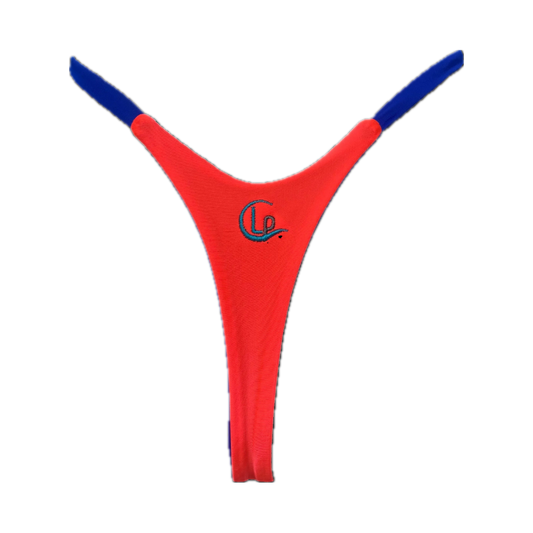 Tanga V-Sling Orage-blue
