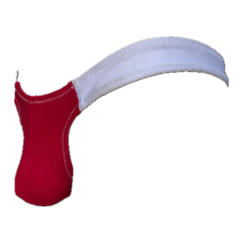 Tanga Mini Playita Roja-Blanco