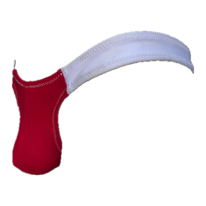 Tanga Mini Playita Roja-Blanco