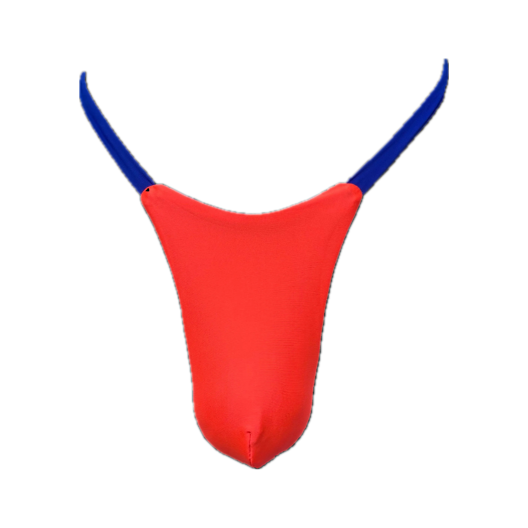 Tanga V-Sling Orage-blue