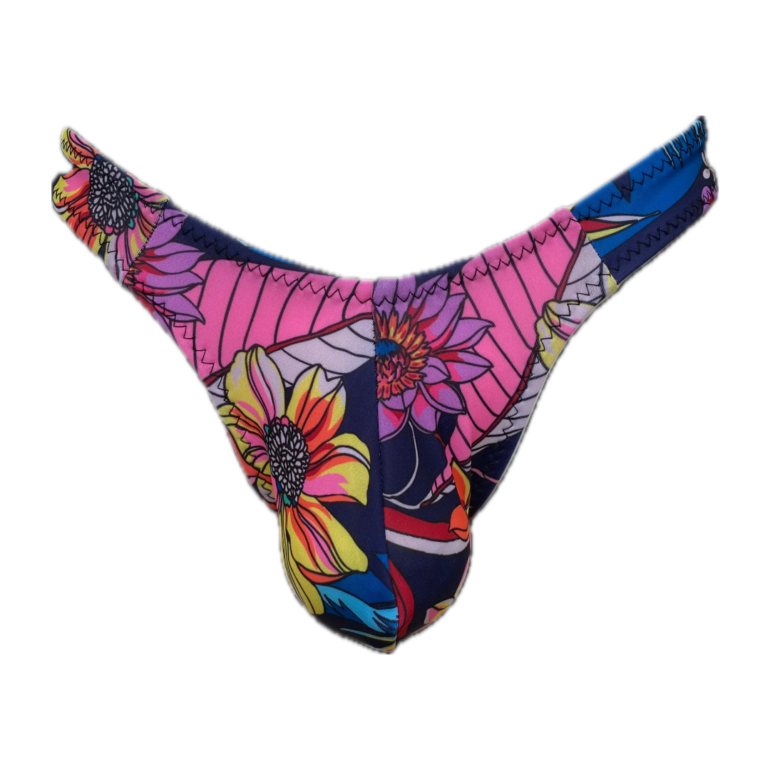 Tanga Slim-Print Hawaiian Night