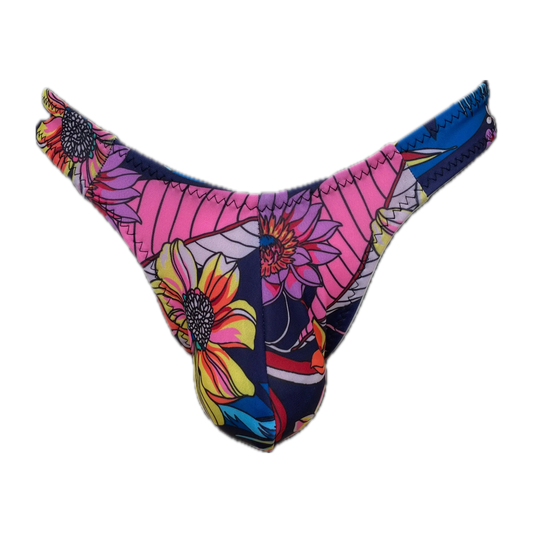 Tanga Slim-Print Hawaiian Night