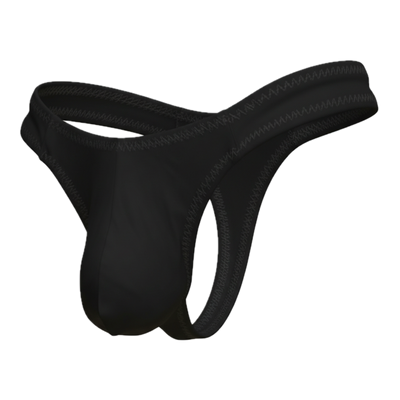 Tanga Basic Stretch Negra