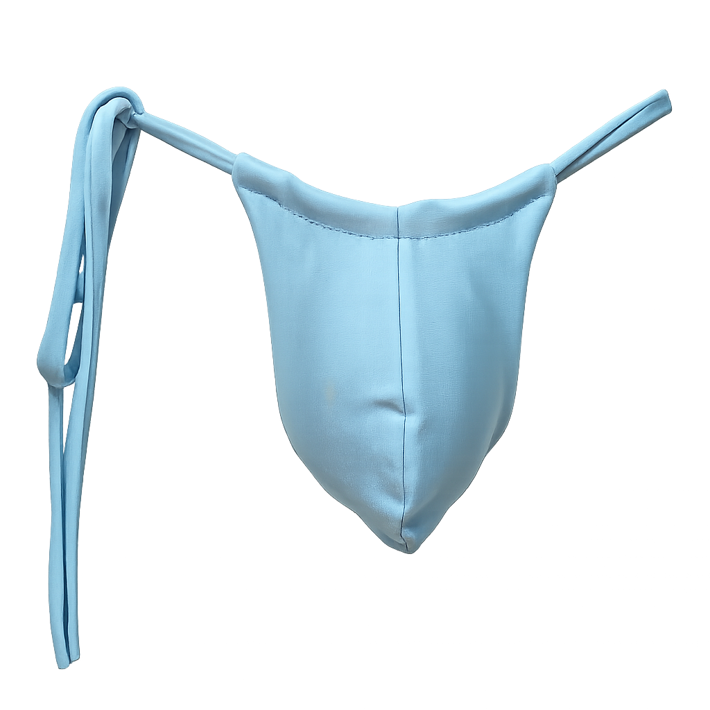 Tanga Lounge Silver Blue