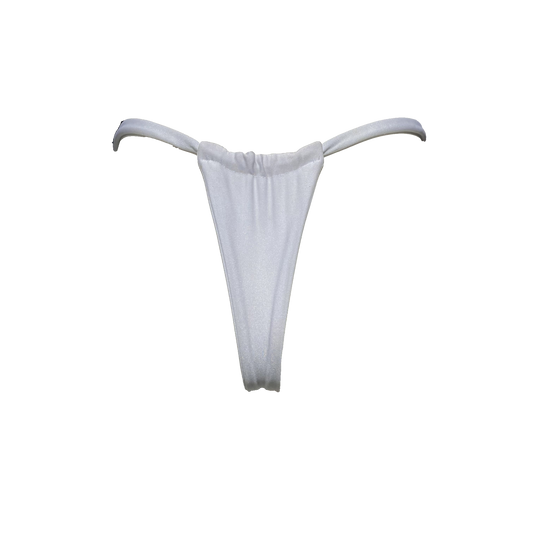 White Lounge Thong