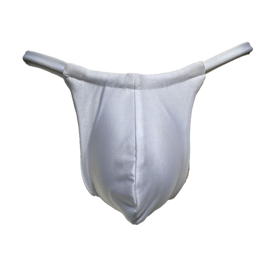 White Lounge Thong